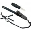 Morakniv 12629 Eldris vonkajší nôž na krk 5,9 cm, čierna, polymér, plastové puzdro, kresadlo