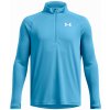 Detské funkčné tričko Under Armour Tech 2.0 1/2 Zip-BLU Detská veľkosť: 118-127 / Farba: svetlomodrá