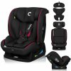 LIONELO Autosedačka Aart i-Size (40-150 cm) Black Carbon Red