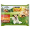 Purina Friskies Adult s hovädzím kuraťom a jahňacím v želé 4 x 85 g