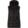 Nax Kerta Dámska hrejivá vesta LVED105 čierna S