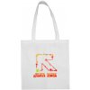 Taška Ruka Hore - Logo Reggae, Unisex,Biela,Univerzálna