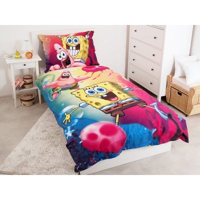 Jerry Fabrics Obliečky Sponge Bob blue 70x90 140x200 od 21,5 € - Heureka.sk