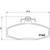 BREMBO Súprava brzdových doštičiek P 85 022