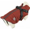 Obleček bunda pre psov S POSTROJOM terakota 20cm Zolux