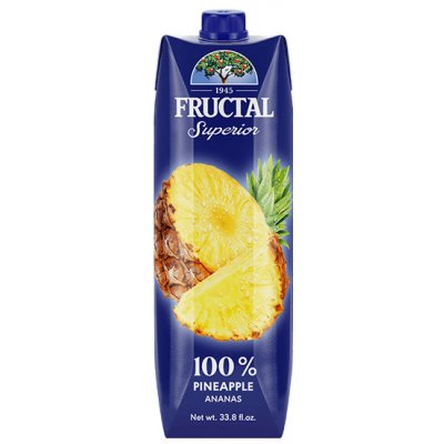 Fructal Ananás 100% Prisma 1 l