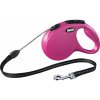 Flexi Classic NEW lanko M 8 m ružové (do 20 kg)