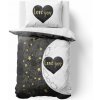 Kvalitex 3D obliečky 140x200, 70x90cm Love 1x 140/200, 1x 70/90cm