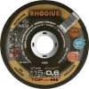 Rhodius XTK6 EXACT BOX 211301 rezný kotúč lomený 115 mm 10 ks nerezová ocel, ocel; 211301