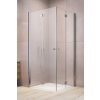 RADAWAY EOS KDD-B 90L x 80P ľavý sprchový kút obdĺžnikový, profil chróm, sklo číre, 137343-01-01R