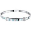 Detský strieborný náramok D for diamond B5542