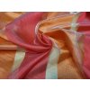 Organza OHNIVÉ PRUHY 150 cm