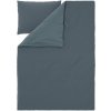 Livarno® Obojstranná posteľná bielizeň z bavlneného saténu, 140 x 200 cm, (námornícka modrá) (100397164)