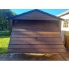 Plechová montovaná garáž WOOD LINE 3x5m