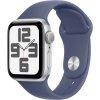 Apple Watch SE (2024) GPS 40 mm hliníkový plášť športové náramok denim S/M; MXEC3QF/A