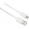 PremiumCord ku31ck05w USB-C - USB 3.0 A (USB 3.2 generation 2, 3A, 10Gbit/s), 0,5m, bílý (ku31ck05w)