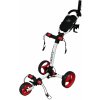 Axglo TriLite White/Red Manuálny golfový vozík