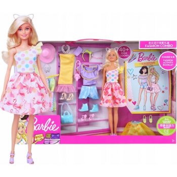 Barbie Fashion Combo set módna + oblečenie