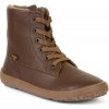 Detská zimná barefoot obuv TEX LACES Brown, Froddo, G3160236-1, hnedá - 34