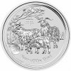 Perth Mint Strieborná minca Rok Kozy Lunar II 2015 1000 g