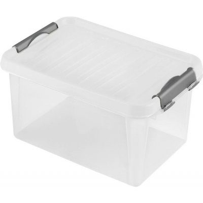 Heidrun Plastový úložný box s vekom Clip box 8l