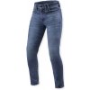 REVIT nohavice jeans PISTON 3 SK Short medium blue used - 36