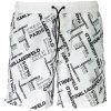 Karl Lagerfeld pánske plavky čierna | biela M KARL LAGERFELD BEACHWEAR 8059395454761