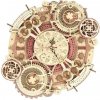 Robotime Rokr 3D dřevěné puzzle Nástěnné hodiny Zodiac 168 ks