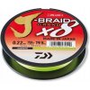 Daiwa šnúra J-Braid Grand X8 Chartreuse 135m 0,16mm