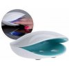 Mini UV lampa na nechty 13×12×5 cm – bielo-modrá