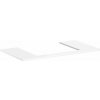 Hansgrohe Xelu Q doska na skrinku 98x55 cm biela 54110050