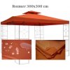 Haushalt- International | Strešná plachta Laura 3x3 m - terakota HI-62613