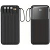 Powerbank 20000 mAh, 5 portov, rýchle nabíjanie 22.5W, čierny
