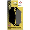 Brzdové doštičky SBS 176CT Scooter Carbon