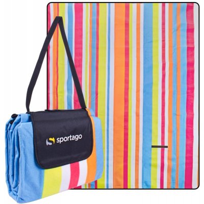 Sportago Rainbow piknik deka 210 x 180 cm