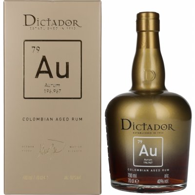 Dictador Aurum 40% 0,7 l (kartón)