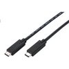 C-TECH kabel USB 3.2, Type-C (CM/CM), PD 100W, 20Gbps, 1m, černý CB-USB32-10B