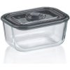 KELA Dóza na potraviny skladovacie Aurelia sklo 14,0x10,0x6,5cm 0,4l