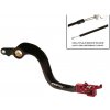 RFX PRO FLEXI-TIP BRAKE PEDAL, BLK/RED