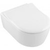 Villeroy & Boch Avento - Závesné WC s doskou SoftClosing, DirectFlush, CeramicPlus, alpská biela 5656RSR1