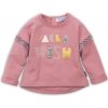 DIRKJE Mikina D-LOVE 80 Dark old pink D36329-35-80