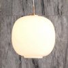 Závesné svietidlo Louis Poulsen VL45 Radiohus, Ø 25 cm, biele sklo - 5741105803