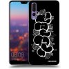 Picasee silikónový čierny obal pre Huawei P20 Pro - Throw UP