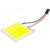 Interlook 48-čipový 6x8 LED COB panel + W5W, C5W, T4W adaptéry