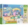 TREFL Obojstranné puzzle Prasiatko Peppa MAXI 30 dielikov EKO