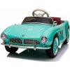 RAMIZ ELEKTRICKÉ AUTÍČKO BMW RETRO TYRKYSOVÉ - 2x35W - BATÉRIA - 1x12V7Ah 2026