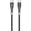 Datový kabel Forever USB-C/USB-C 1m 60W černý GSM171009