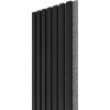 Wall Concept akustický panel čierna, sivý filc + MDF, 2750 x 285 x 21 mm 0,78m²