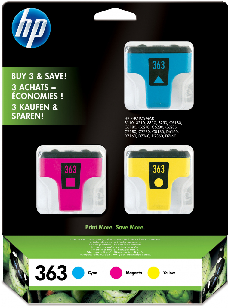 HP CB333EE 3-pack - originálny