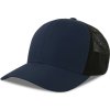 Atlantis Headwear Kšiltovka Nila Trucker, 6 panelová COT33030136199-navy/black Navy/černá UNI